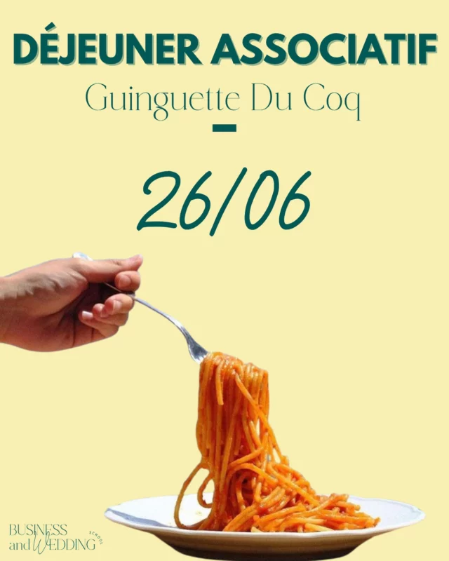 🍷 DÉJEUNER SOLIDAIRE – GUINGUETTE ÉDITION 🍽

Le Bizz Club vous invite à partager un moment chaleureux et généreux lors de notre déjeuner caritatif ! 
Au programme : une ambiance guinguette, des bons petits plats maison, de la musique et surtout… de la solidarité 💛

🎯 Tous les bénéfices seront reversés à (surprise) 😜

🗓 Le Mardi 26 Juin à 12h  📍 LA Guinguette du Coq - Villenave-d’Ornon 💸 Participation libre solidaire 🎶 Bonne humeur garantie

👉 Réserve ta place dès maintenant, lien en bio !

Nous c’est Anne-Laure & Louisia ! La BW School, c’est avant tout une jolie rencontre professionnelle avec des valeurs communes ! Et, de cette rencontre, est née l’envie de partager, de transmettre notre expérience & nos savoir-faire à travers des formations qui ont du sens pour te permettre de créer un business qui te ressemble et qui soit pérenne.

Ensemble, osons !
 #guinguettesolidaire #bizzclub #déjeunercaritatif #sortiebordeaux